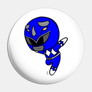 Chibi Blue Ranger Pin