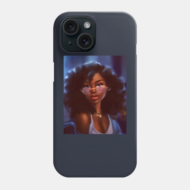 Melanin Phone Case by The Art of Ka2ra