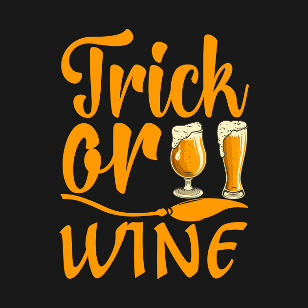 Halloween Trick Or Wine by fromherotozero