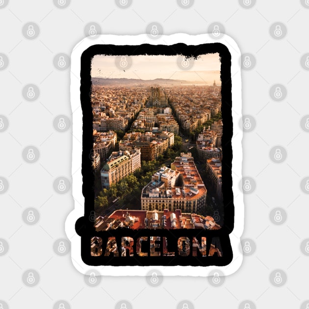 barcelona Magnet by teehood