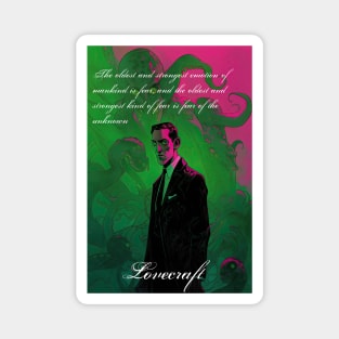 HP LOVECRAFT version 3 Magnet