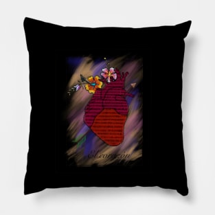 El corazón Pillow