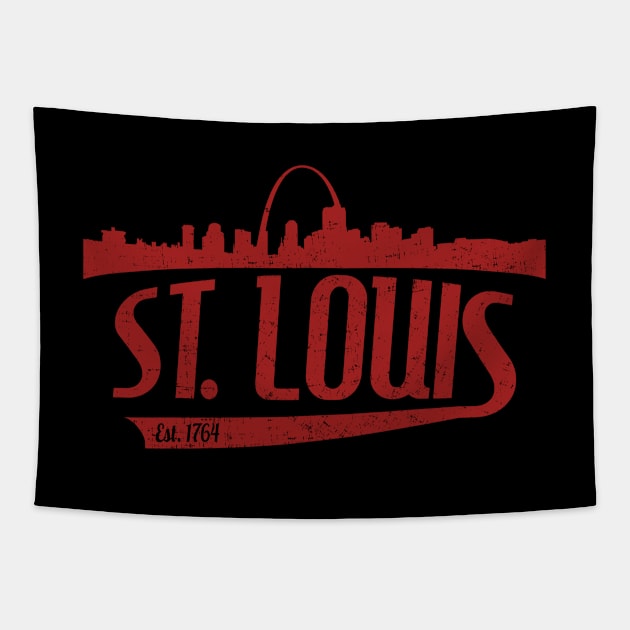 St. Louis Pride - Red Tapestry by TRE2PnD