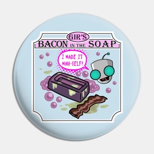 Gir's Handmade Bacon in the Soap Pin