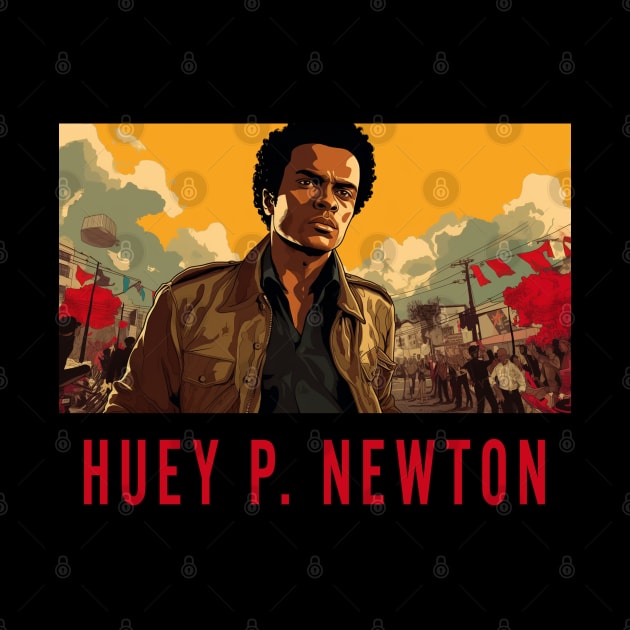 Huey Newton by UrbanLifeApparel