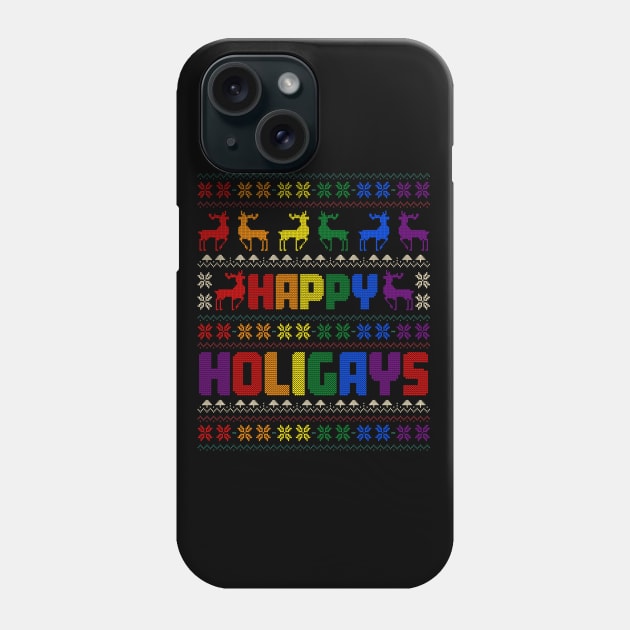Happy Holigays Phone Case by mia_me