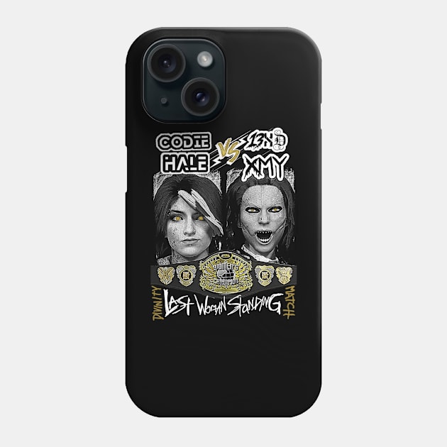 W3IRD GVNG x CAWolition ''13XD XMY VS CODIE HALE'' Phone Case by KVLI3N