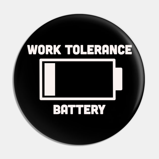 Work Tolerance Battery Pin by Milasneeze