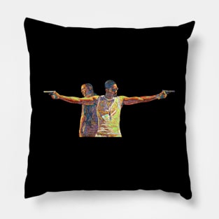 Bad Boys Mosaic Pillow