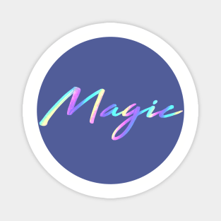 Magic Text Simple Magnet