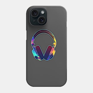 Headphones color Phone Case