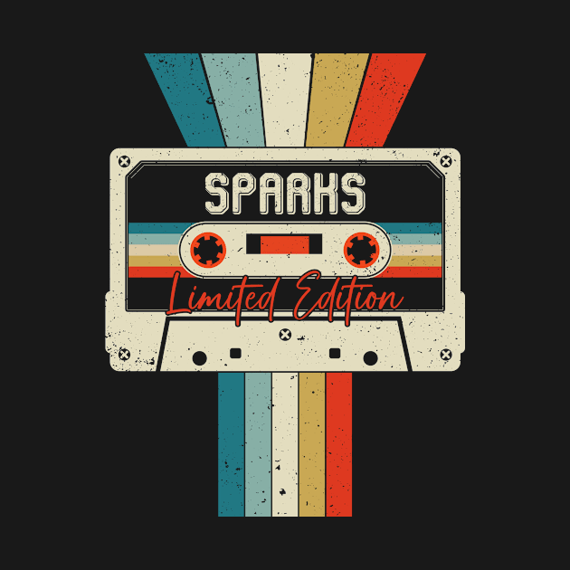 Graphic Sparks Proud Name Cassette Tape Vintage Birthday Gifts by  Cat Tentacle