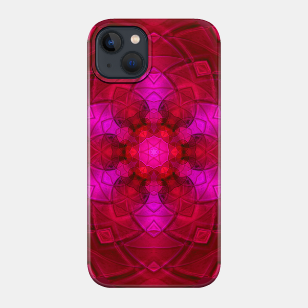 Purple Magic - Mandala - Phone Case