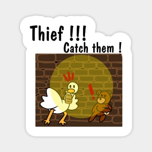 cute thief Magnet