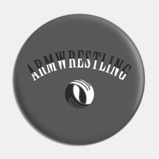 Armwrestling Yin Yang Pin