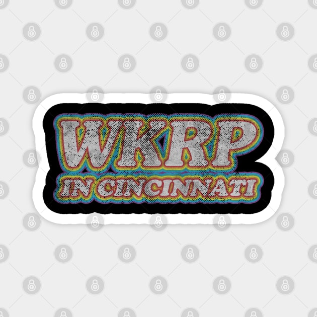 Vintage WKRP in Cincinnati Magnet by Stevendan