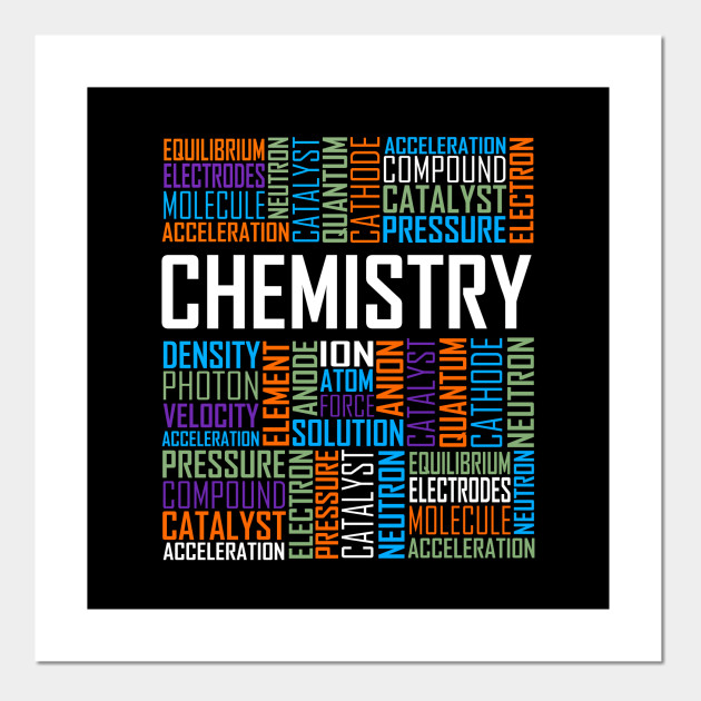 Chemistry Love Words - Chemistry - Posters and Art Prints ...