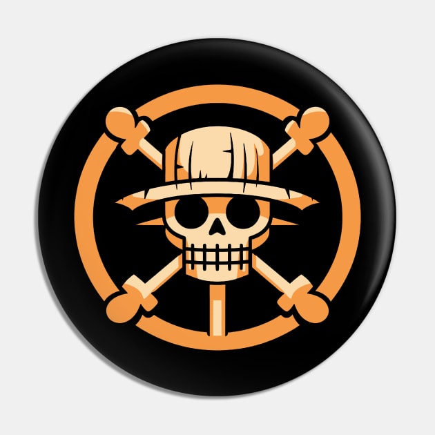 One Piece Minimalist Pin by gobskel