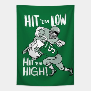 Hit 'Em Low, Hit 'Em High Tapestry