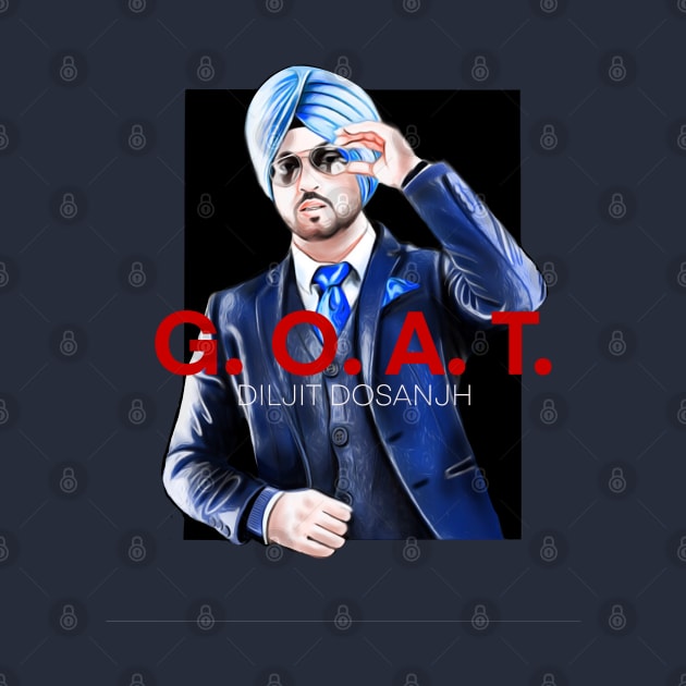 Diljit Dosanjh by SAN ART STUDIO 