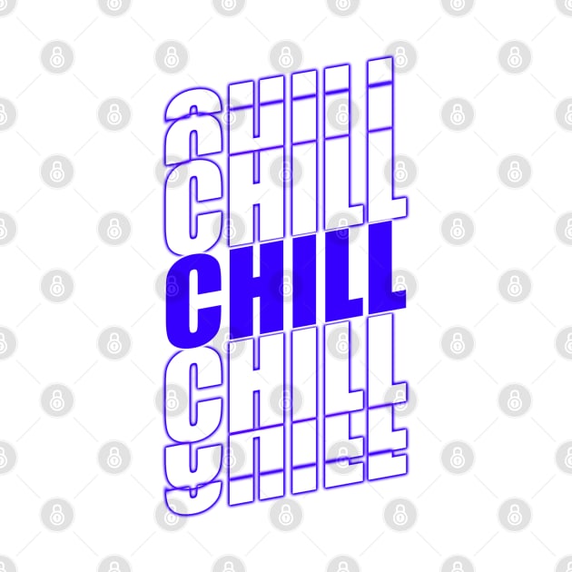 Spend Time With Or Something That's Fun To Do - Chill Logo 3 by surfer25