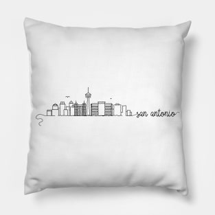 San Antonio City Signature Pillow