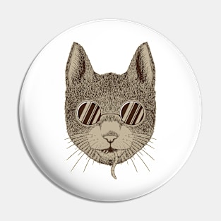 Cool Cat Pin