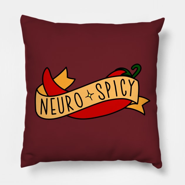 Neuro Spicy Pillow by alexhefe