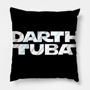 Darth Tuba Card Logo Pillow