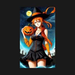 Nami In Halloween Style T-Shirt