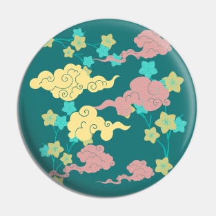 cute colorful clouds Pin