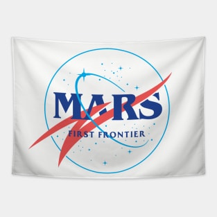 MARS First Frontier Tapestry