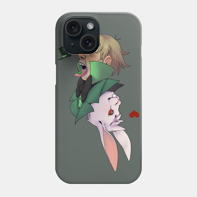 White Rabbit Phone Case by SCampwerkz