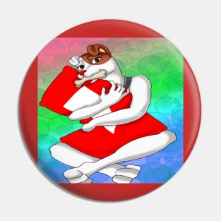 Cherry YouTube Pillow Hug Pin