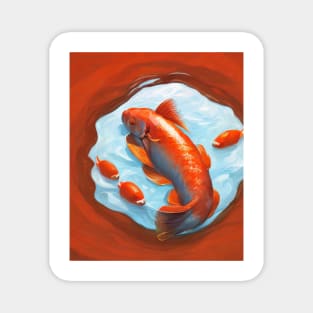 The Art of Koi Fish: A Visual Feast for Your Eyes 7 Magnet