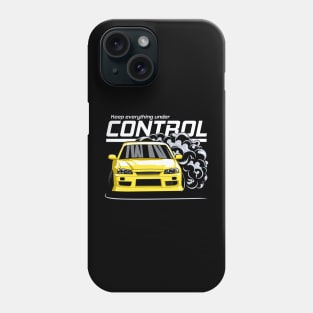 Keep everything under control (yellow) Phone Case