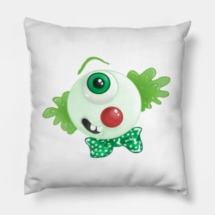 Cyclops Clown Pillow