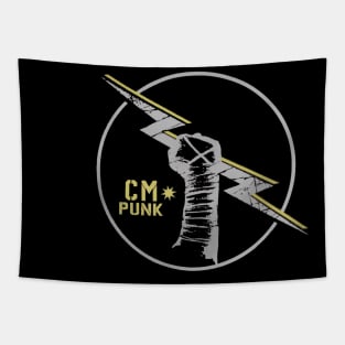 CM Punk Lightning Tapestry