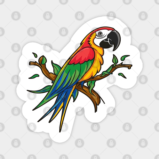 parrot Magnet by Shop-now-4-U 