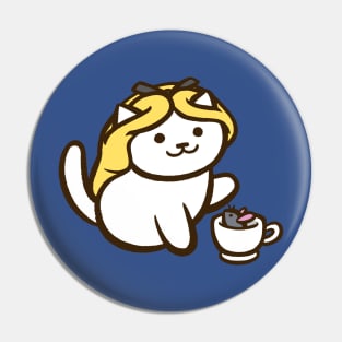 Alice in Meownderland Pin