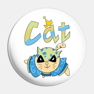 cat cool funny cartoon Pin