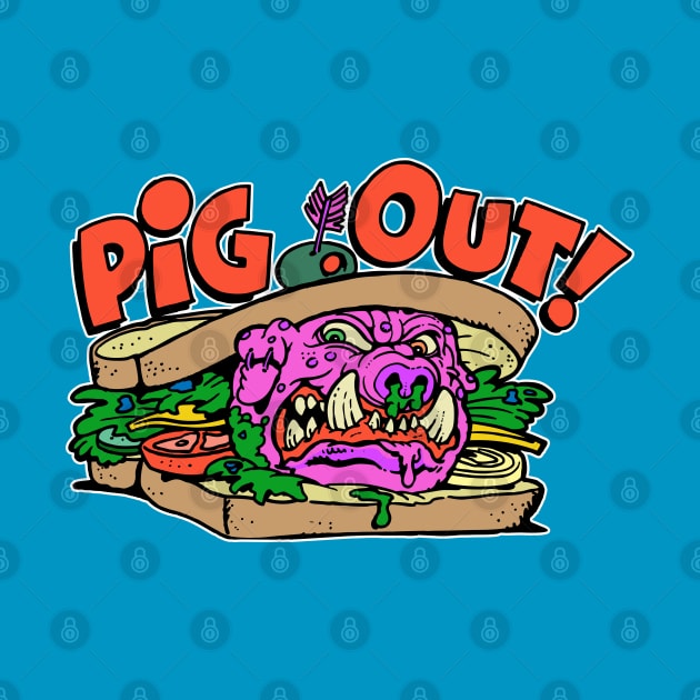 Pig Out by old_school_designs