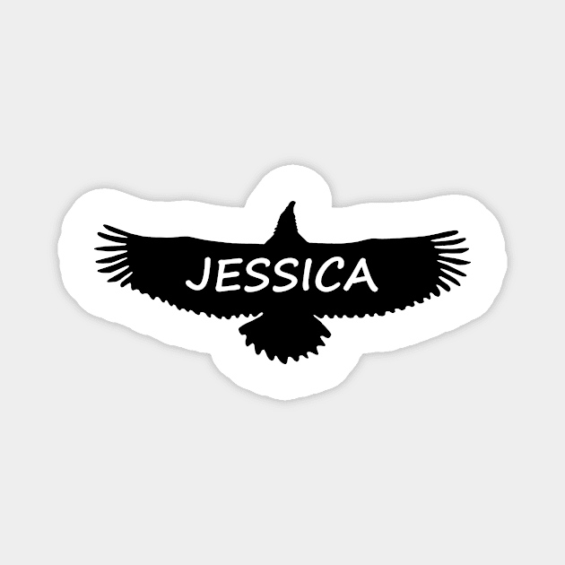 Jessica Eagle Magnet by gulden