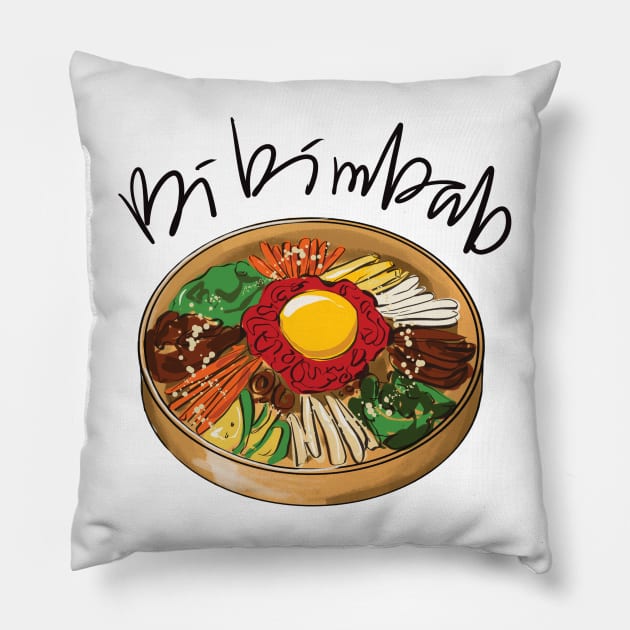 Bibimbap Pillow by Just beautiful