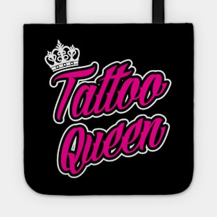 Tattoo queen (black) Tote