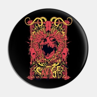 Creepy Monster Pin