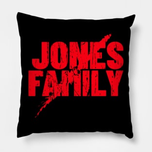 JONES SURNAME GIFT IDEA Pillow