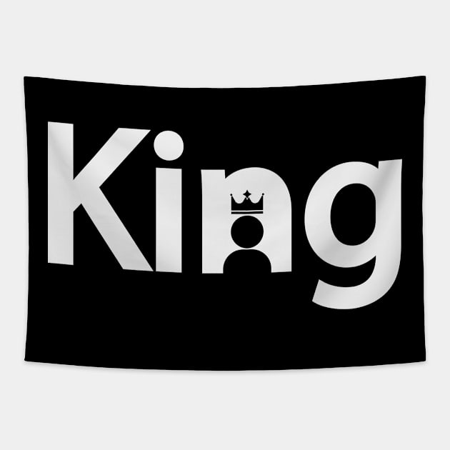 King creative design Tapestry by DinaShalash