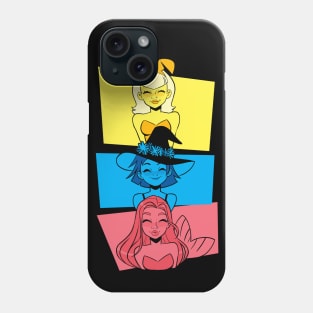 Bunny Witch and mermaid Phone Case