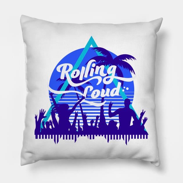 Rolling Loud Pillow by smkworld